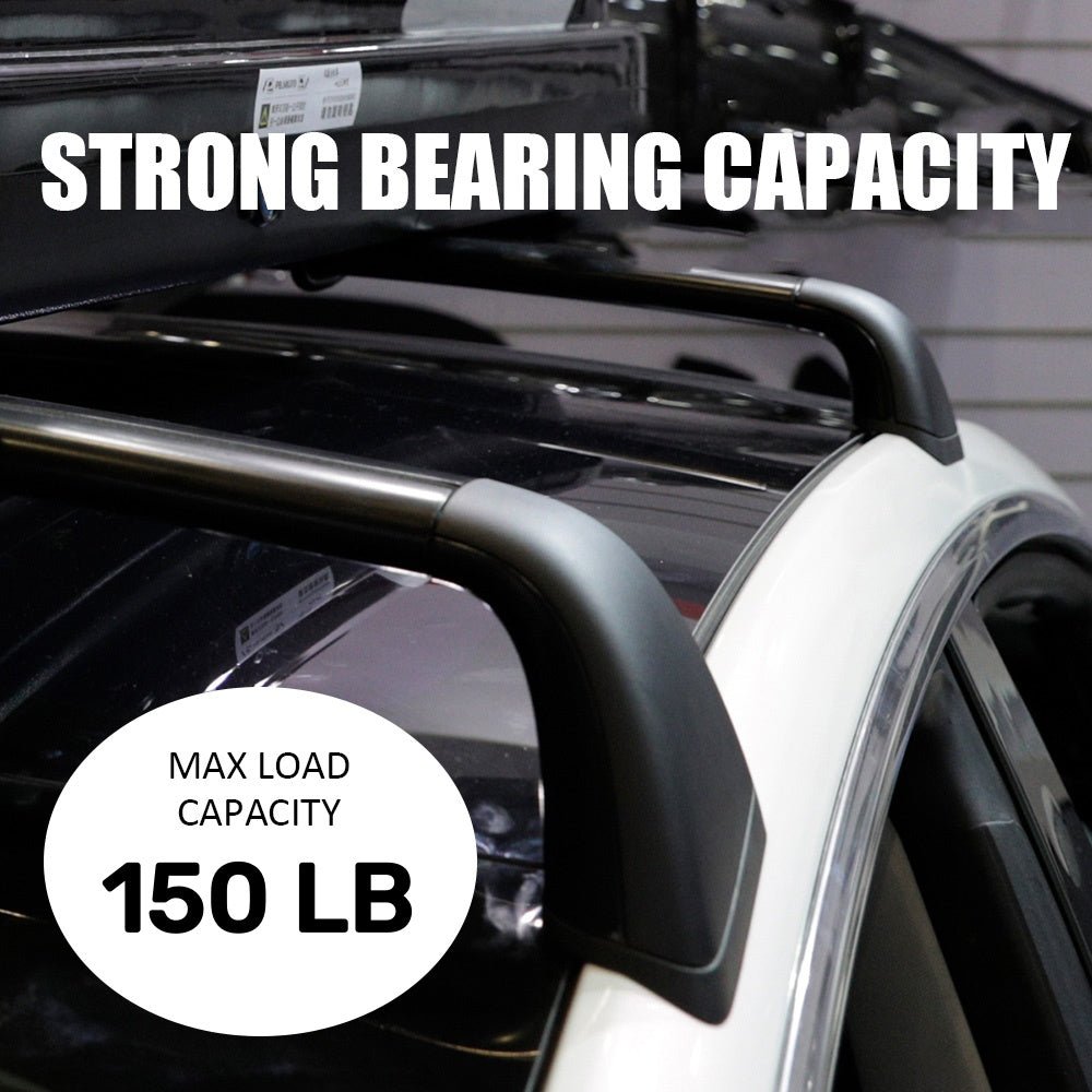 Model 3/Y/Highland 3 Lockable Roof Rack Aluminum Cargo Cross Bars (Set of 2)