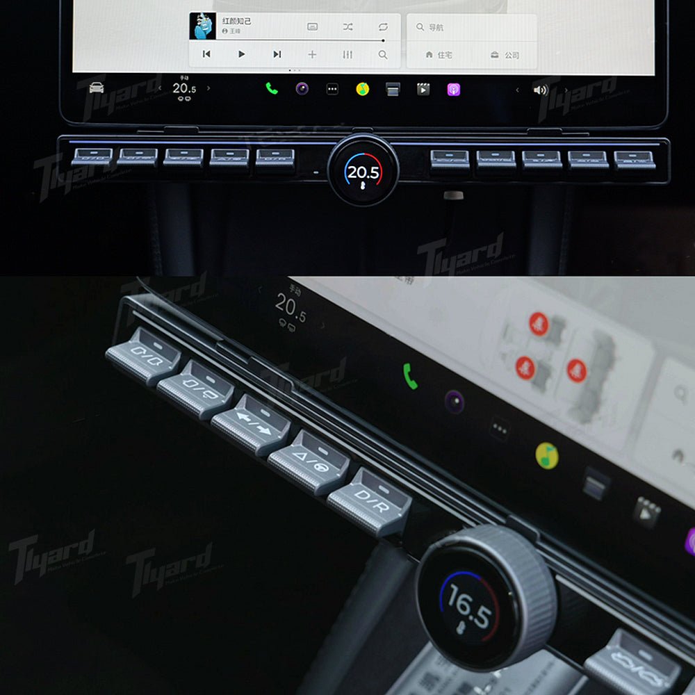 Model 3/Y/Highland Multi - function Intelligent Control Physical & Rotating Buttons