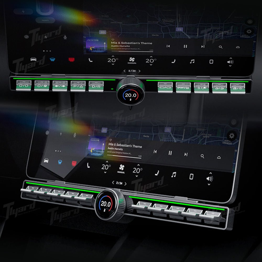 Model 3/Y/Highland Multi - function Intelligent Control Physical & Rotating Buttons