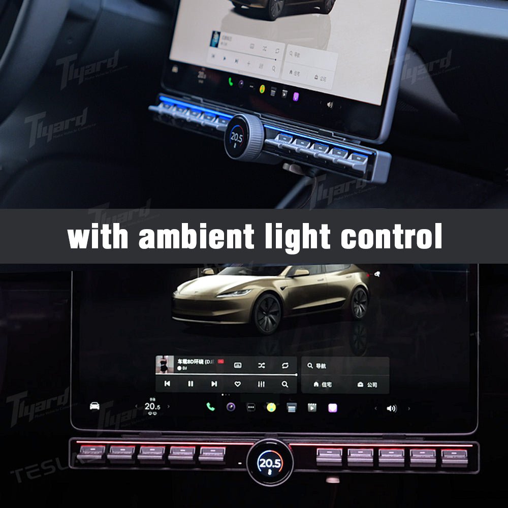 Model 3/Y/Highland Multi - function Intelligent Control Physical & Rotating Buttons