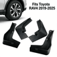 Molded Mud Flaps | 2019–2025 Toyota RAV4 Front Rear Splash Guards