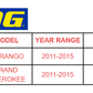 MOOG Outer Tie Rod End Link Set | 2011–2015 Durango & Grand Cherokee