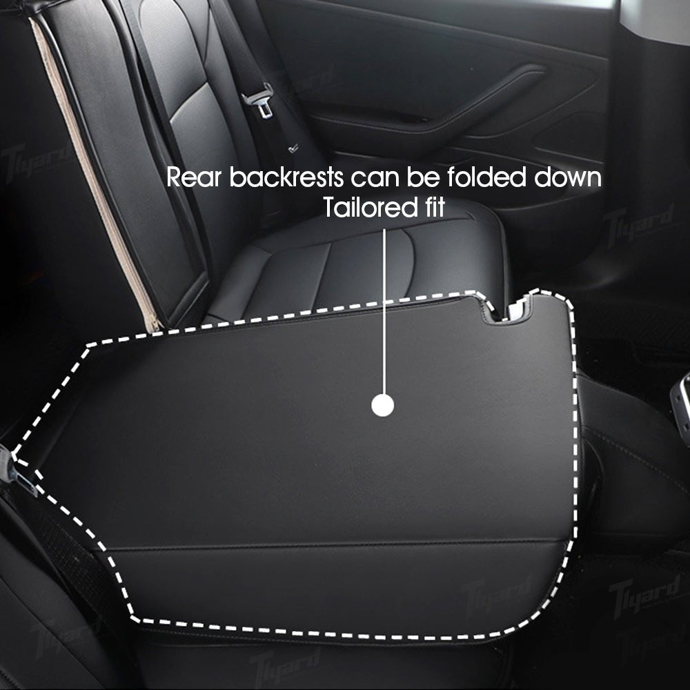 Nappa Leather Seat Covers Sets For Tesla Model 3 & Y 2017 - 2024 Model 3 Highland