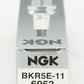 NGK 6953 Spark Plug BKR5E - 11 - Pack of 4