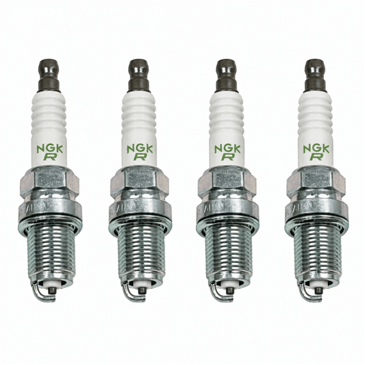 NGK 7938 BKR5E V-Power Spark Plugs 4 Pack