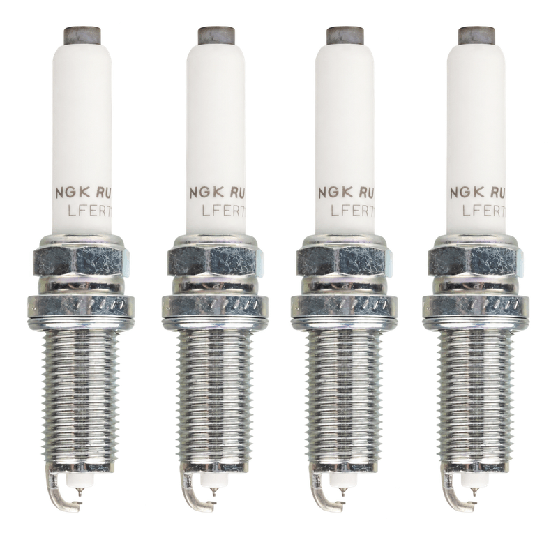 NGK 95125 LFER7BHX Ruthenium HX Spark Plugs 4 Pack