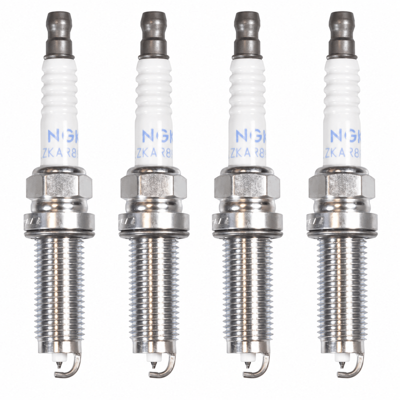 NGK 95660 ILZKAR8J8SY Laser Iridium Spark Plugs 4 Pack