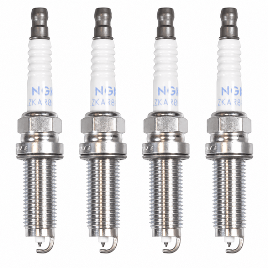 NGK 95660 ILZKAR8J8SY Laser Iridium Spark Plugs 4 Pack