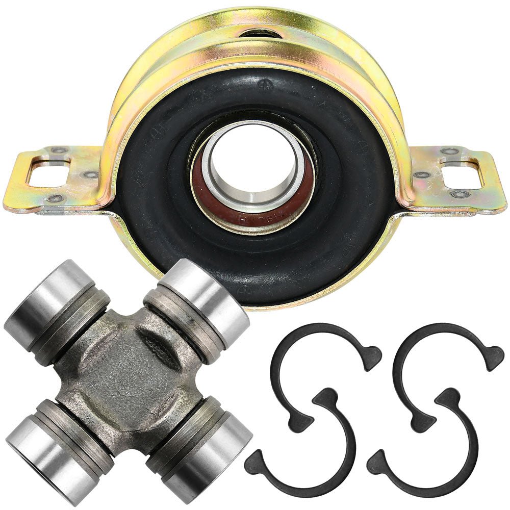 OEM Spicer Driveshaft Center Bearing & U - joints Kit For