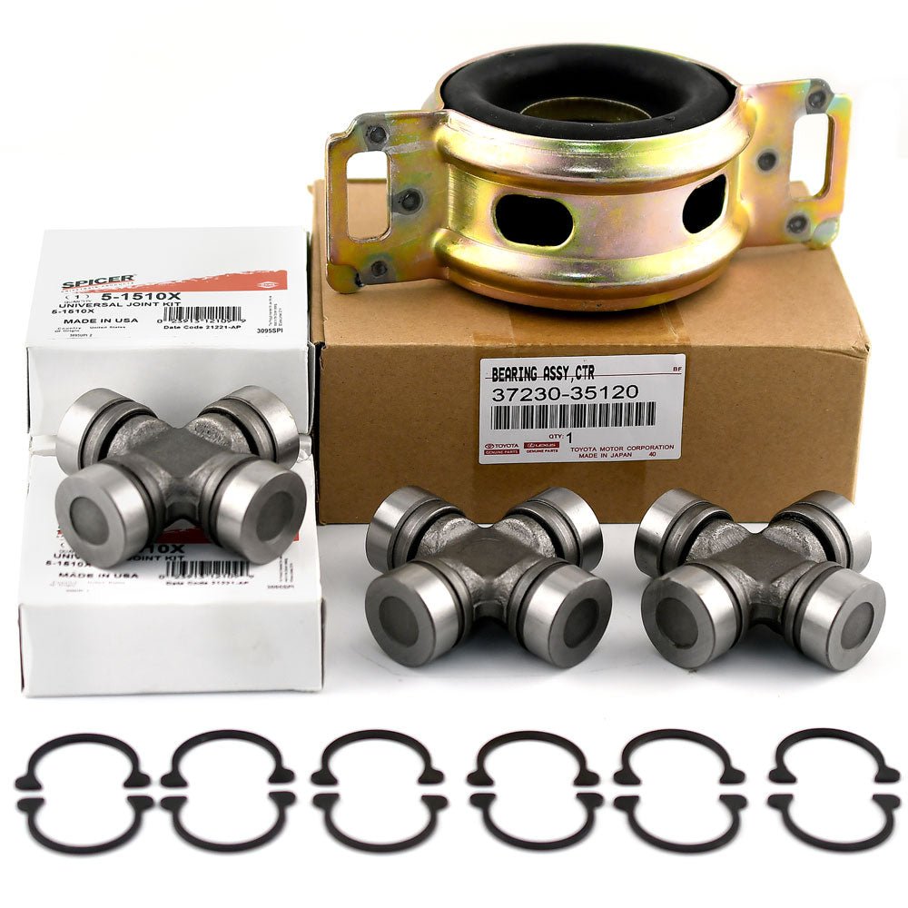 OEM Spicer Driveshaft Center Bearing & U - joints Kit For T100