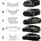Premium 2017 - 2023 Tesla Model 3 DIY Color PPF Pre - cut Full Body Protection Kit | Tlyard