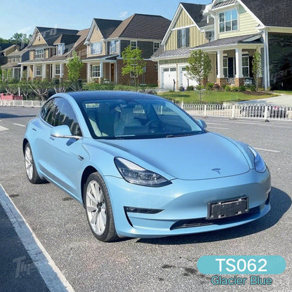 Premium 2017 - 2023 Tesla Model 3 DIY Color PPF Pre - cut Full Body Protection Kit | Tlyard