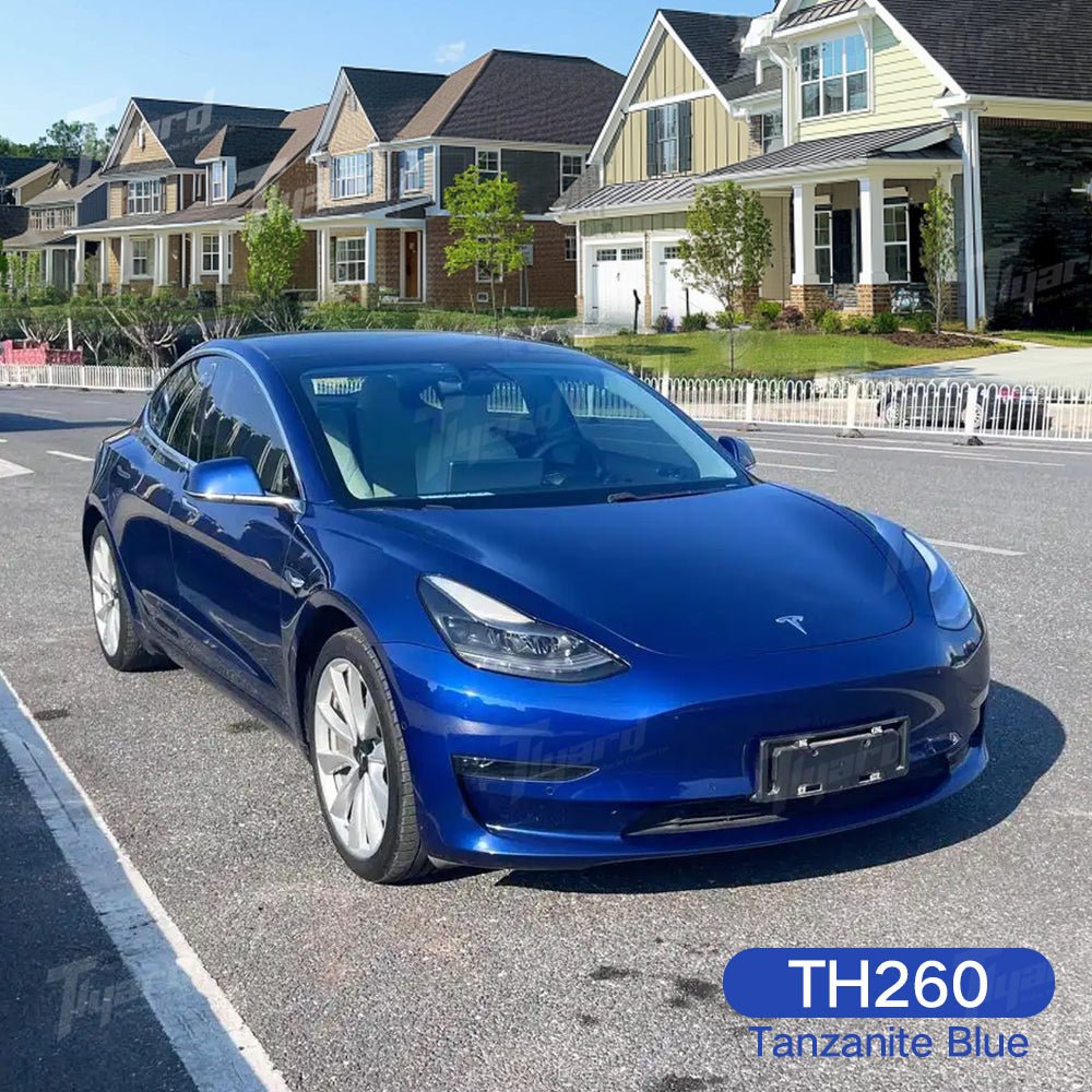 Premium 2017 - 2023 Tesla Model 3 DIY Color PPF Pre - cut Full Body Protection Kit | Tlyard