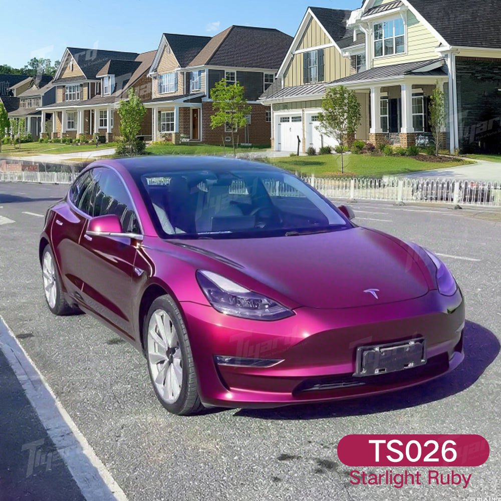 Premium 2017 - 2023 Tesla Model 3 DIY Color PPF Pre - cut Full Body Protection Kit | Tlyard