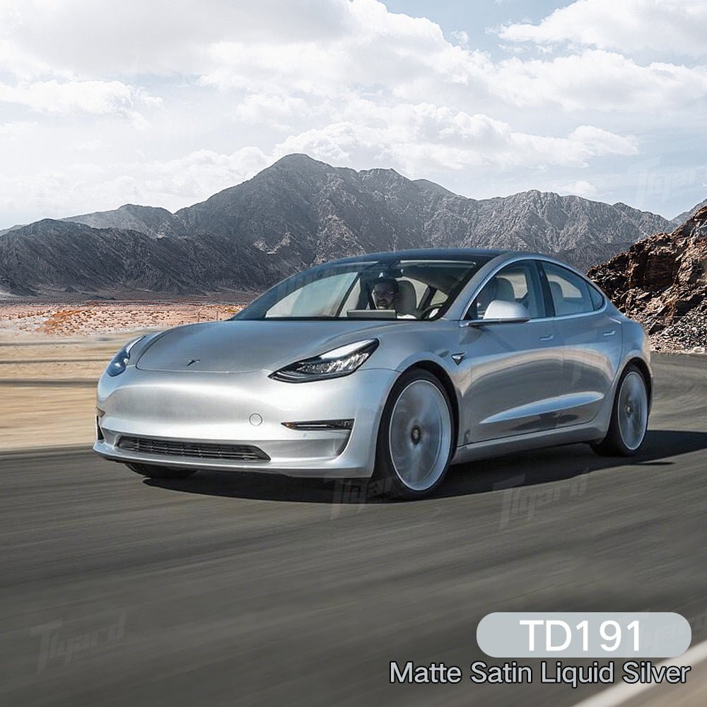 Premium 2017 - 2023 Tesla Model 3 DIY Color PPF Pre - cut Full Body Protection Kit | Tlyard