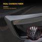 Real Carbon Fiber Front Foglight Trim Cover For Model 3