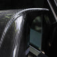 Real Carbon Fiber Rearview Mirror Cover Overlay For Model 3 & Y Highland Ox Horn Style