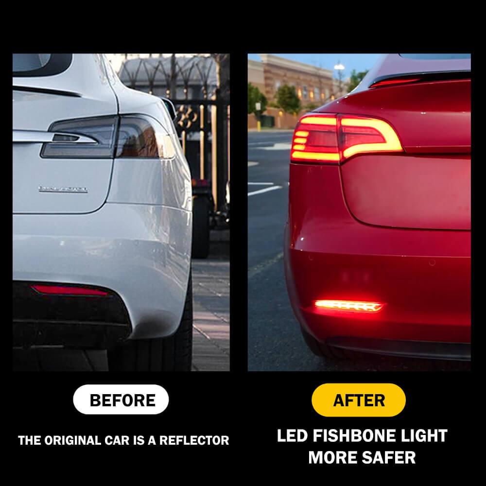 Rear Bumper Tail Light For Model 3/ Y