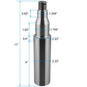 Round Spindle 42 2.25" x 6" 7000 fits Dexter ALKO Axis Trailer Axel Axle Shaft