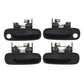 Exterior Outside Outer Textured Door Handle Kit Set of 4 for 98-02 Prizm Corolla - AFA-Motors