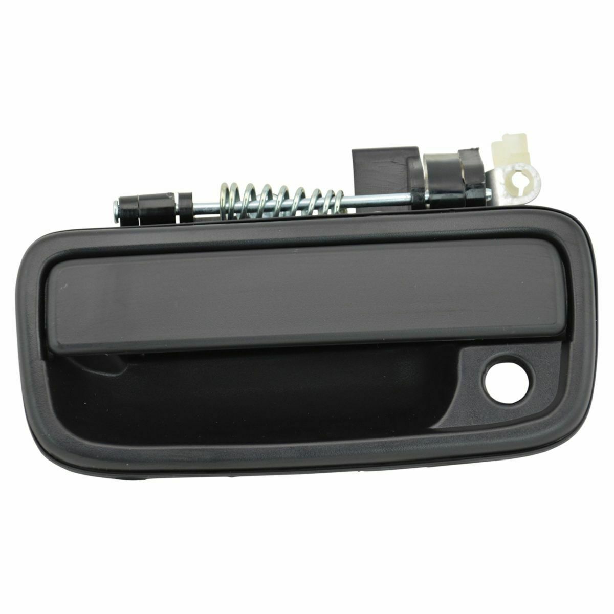 Set Of 2 Exterior Front Textured Black Door Handle For