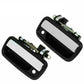 Set Of 2 Front Outside Chrome Door Handle For 1995 - 04 Toyota