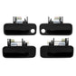Set Of 4 Exterior Door Handle For 1997 - 2001 Toyota Camry