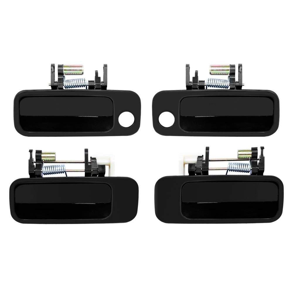 Set Of 4 Exterior Door Handle For 1997 - 2001 Toyota Camry