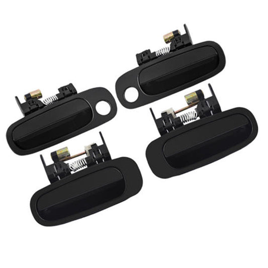 Exterior Door Handle Left Right Side for Chevy Prizm 1998-2002 Set of 4 - AFA-Motors