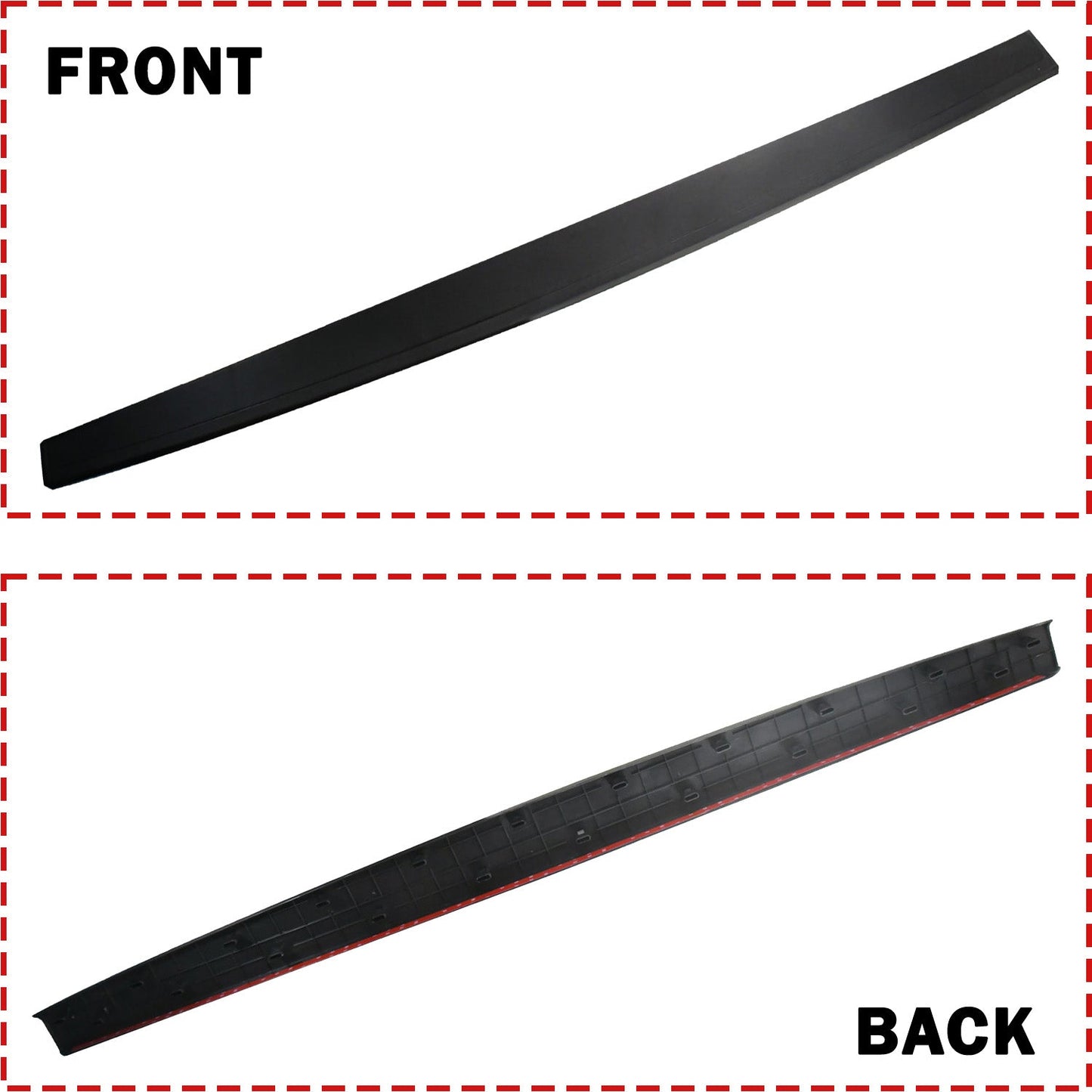 Tailgate Molding Cap Trim | 2014–2018 Chevy Silverado Sierra 1500