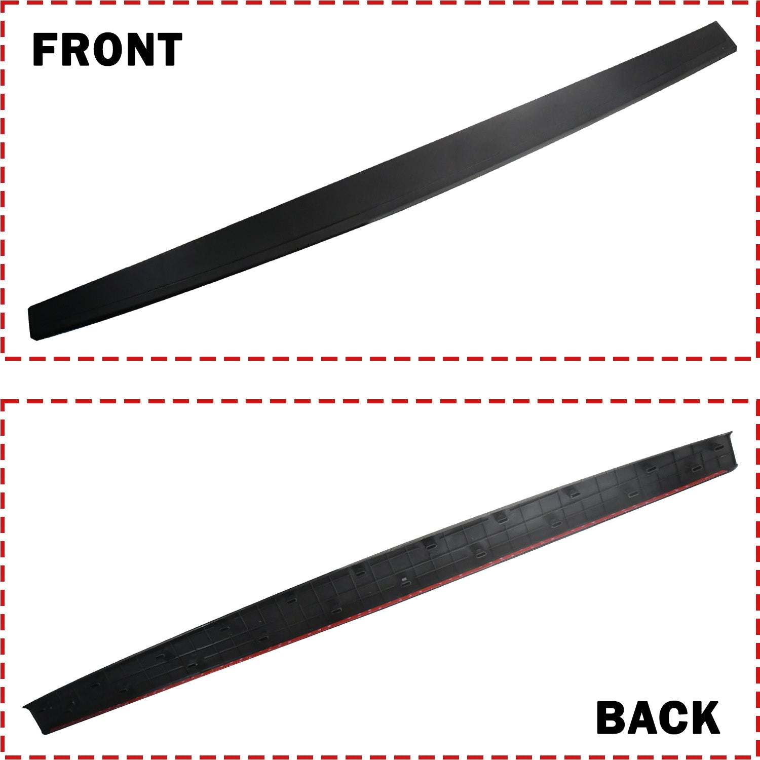 Tailgate Molding Cap Trim | 2014–2018 Chevy Silverado Sierra 1500