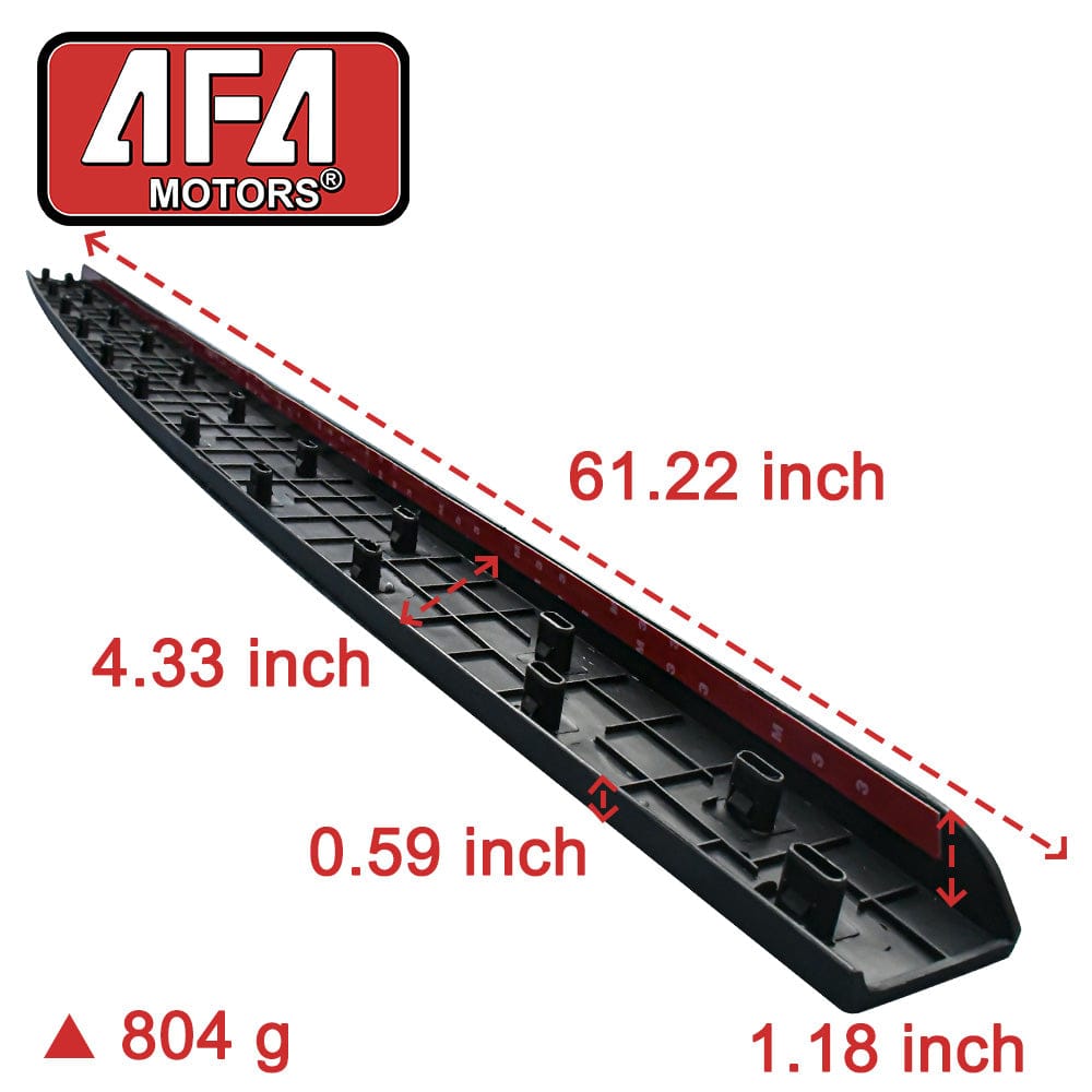 Tailgate Top Protector Molding Cap Trim For 2014 - 2018 Silverado Sierra 1500