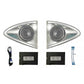 Tesla 4D Rotating Horn Front Door Speaker High - pitched Sound Speaker