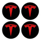 Tesla Logo 4 PCS Hubcaps Center Cover For Model 3 & Y & 3 Highland & Y Juniper