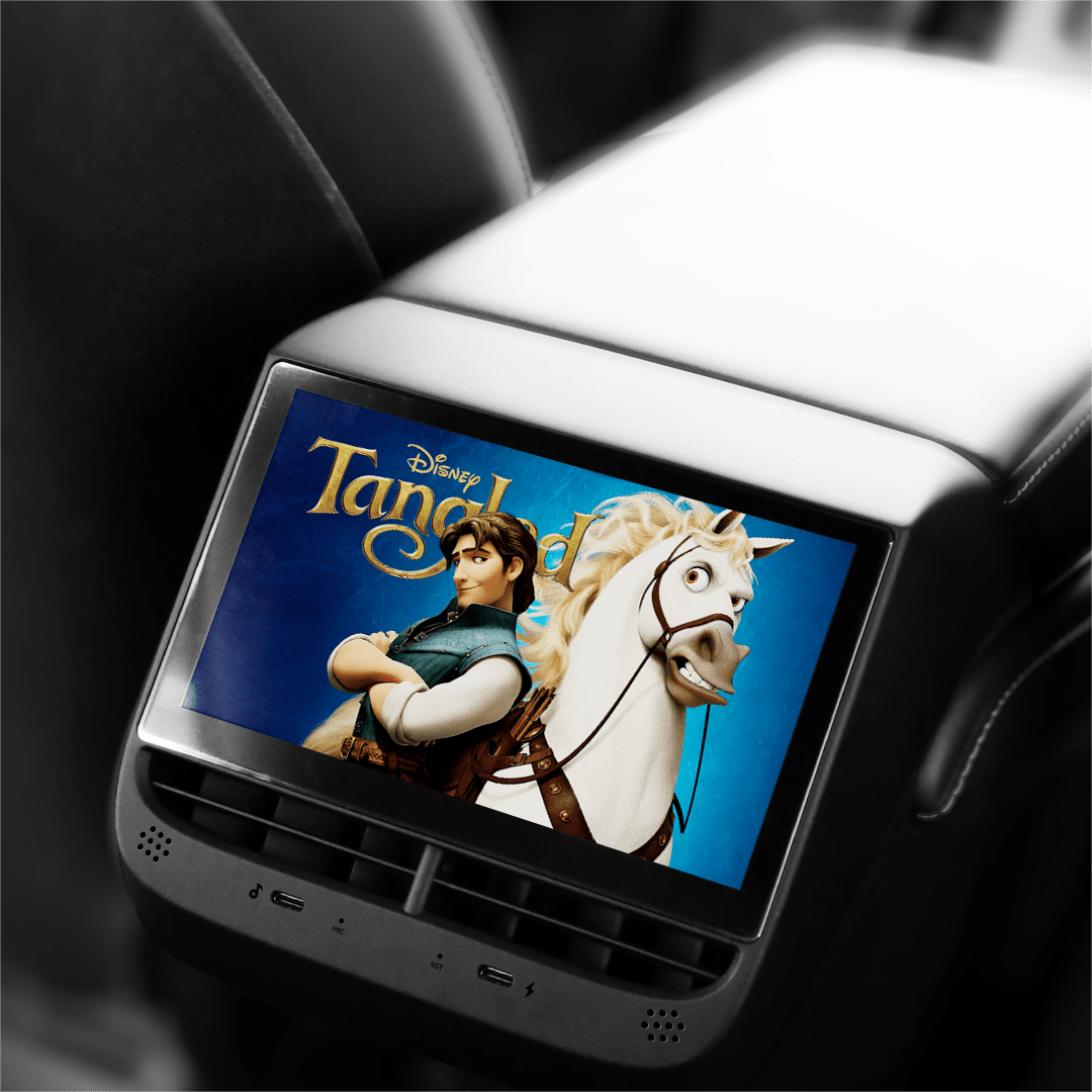 Tesla Model 3 & Y 7" Rear Entertainment LCD Display Multi - function Back Screen