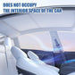 Tesla Model 3/Y Summer Combo: Electrostatic Sunshade + Cool Ventilated Seat Covers – Beat the Heat!