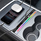 Tesla Model 3/Y USB Hub with Retractable Fast Charging Cable Center Console Dock with Ambient LED Lighting & Storage Illumination | Tlyard