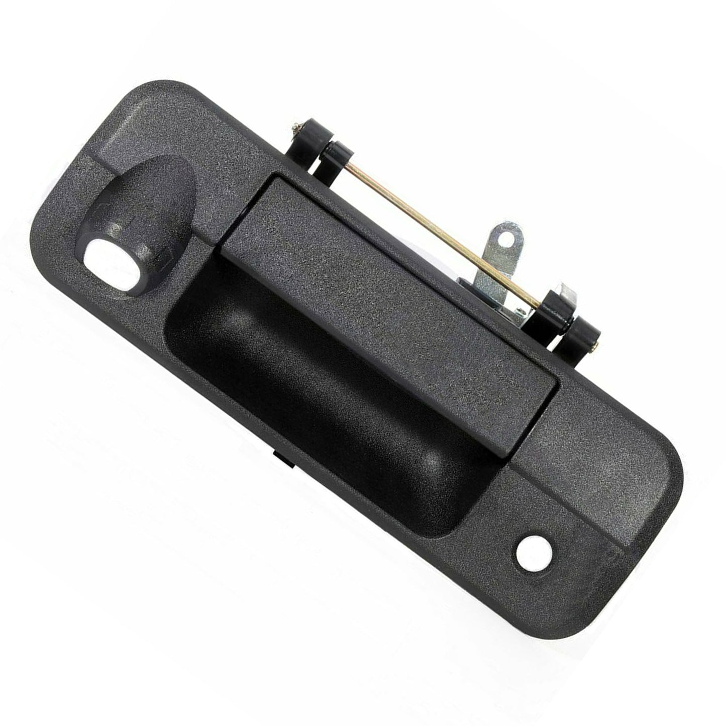 Textured Black Tailgate Handle With Rear Camera Hole Fit
