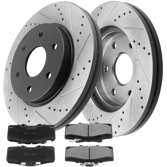 TOYOTA 4Runner Brake Rotor Kits 1995–2002 BRF12044109 - D611