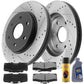TOYOTA 4Runner Brake Rotor Kits 1995–2002 BRF12044109BK - D611CF
