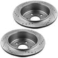 TOYOTA 4Runner Brake Rotor Kits 1995–2002 BRR12067067BK - D1274CF