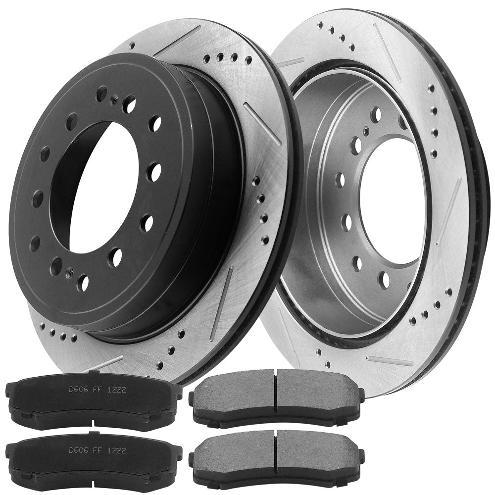TOYOTA 4Runner Brake Rotor Kits 2001–2009 BRR12044128 - D606
