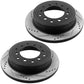 TOYOTA 4Runner Brake Rotor Kits 2003–2009 BRR12044128BK - D606CF