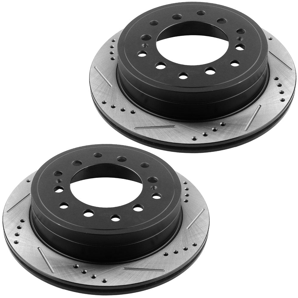 TOYOTA 4Runner Brake Rotor Kits 2003–2009 BRR12044128BK - D606CF