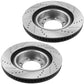 Toyota 4Runner Brake Rotor Kits 2010–2020 – Front BRF12044174BK - D976