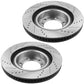 TOYOTA 4Runner Brake Rotor Kits 2010–2020 – Front BRF12044174BK - D976CF