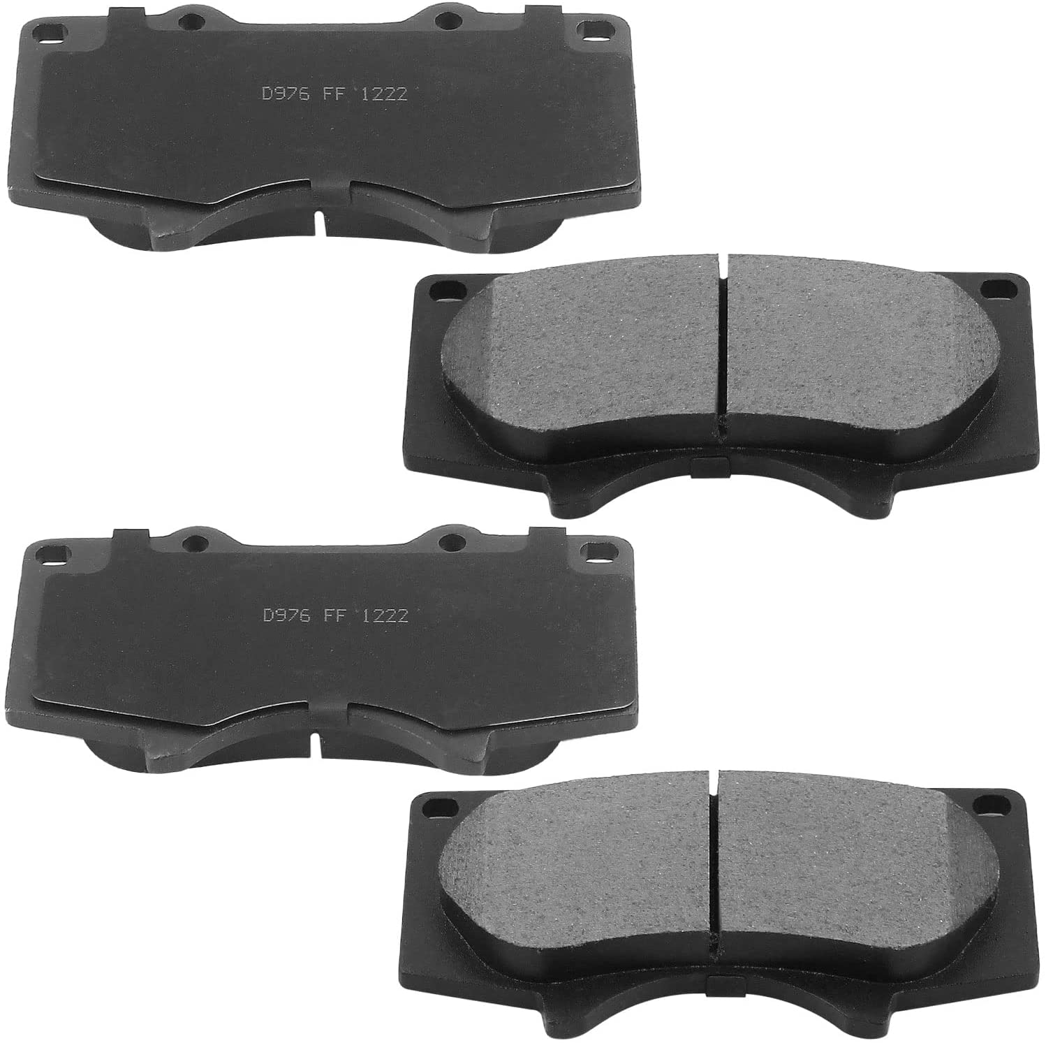 TOYOTA 4Runner Brake Rotor Kits 2010–2021 – Front BRF12044174BK - D976