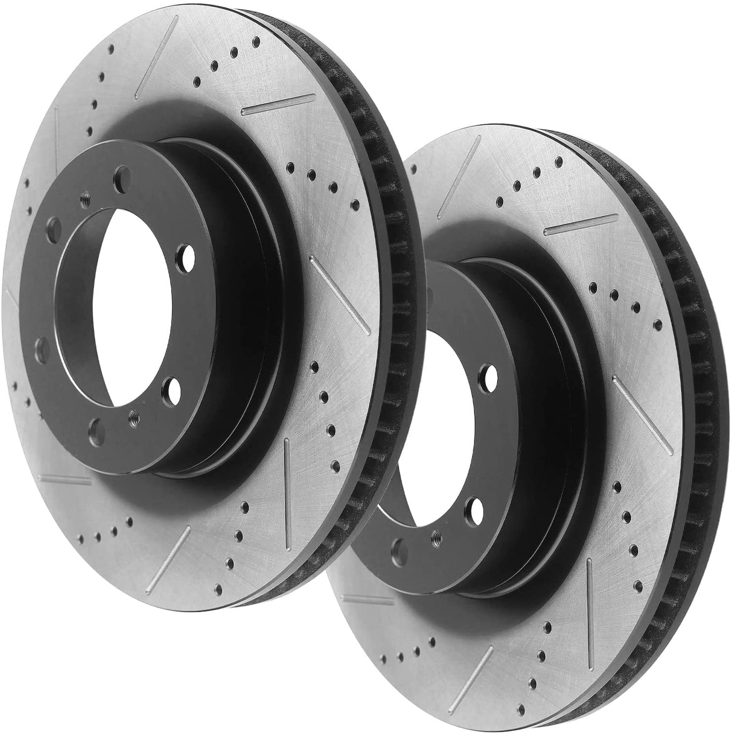 TOYOTA 4Runner Brake Rotor Kits 2010–2021 – Front BRF12044174BK - D976CF