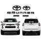 Toyota 4runner Limited Emblem Kit