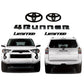 Toyota 4runner Limited Emblem Kit